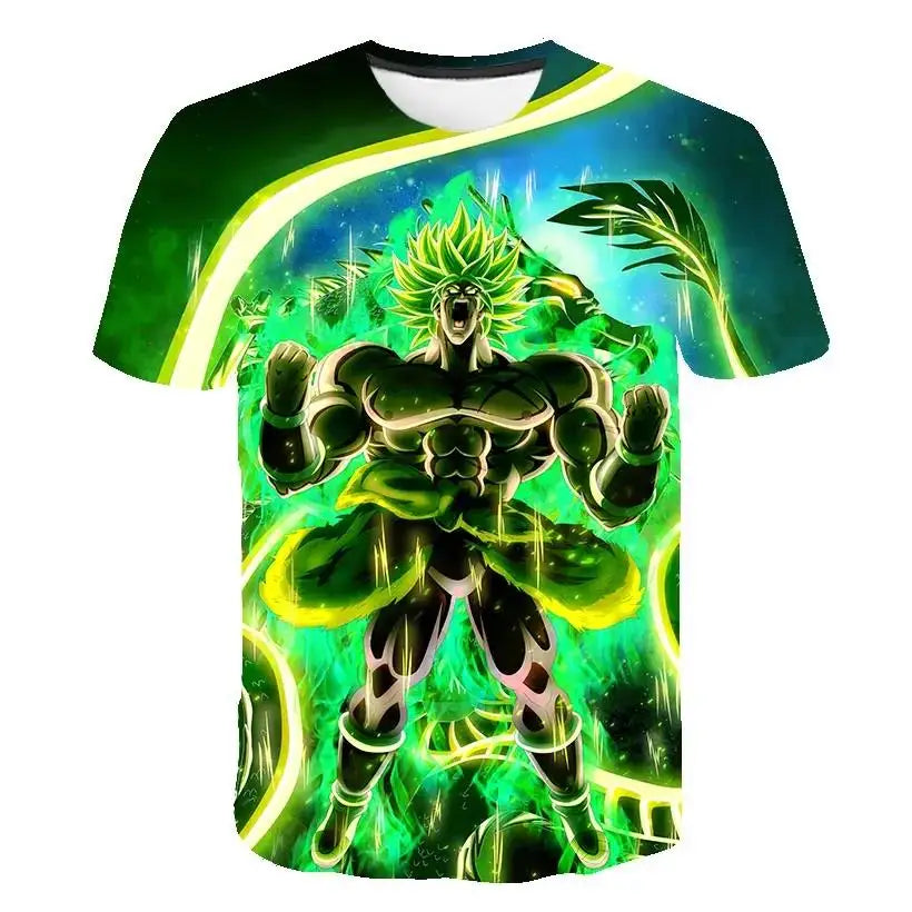 Dragonball T-Shirt mit coolem, auffälligem Motiv, genial für alle Anime und Dragonball Fans