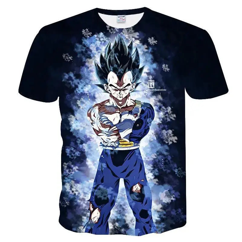 Dragonball T-Shirt mit coolem, auffälligem Motiv, genial für alle Anime und Dragonball Fans