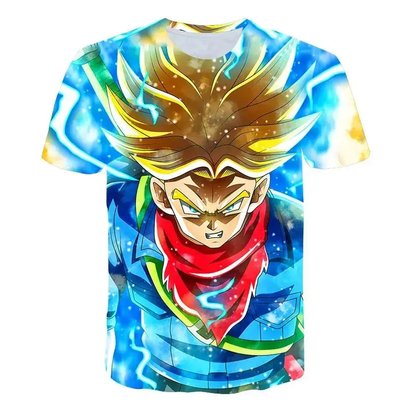 Dragonball T-Shirt mit coolem, auffälligem Motiv, genial für alle Anime und Dragonball Fans