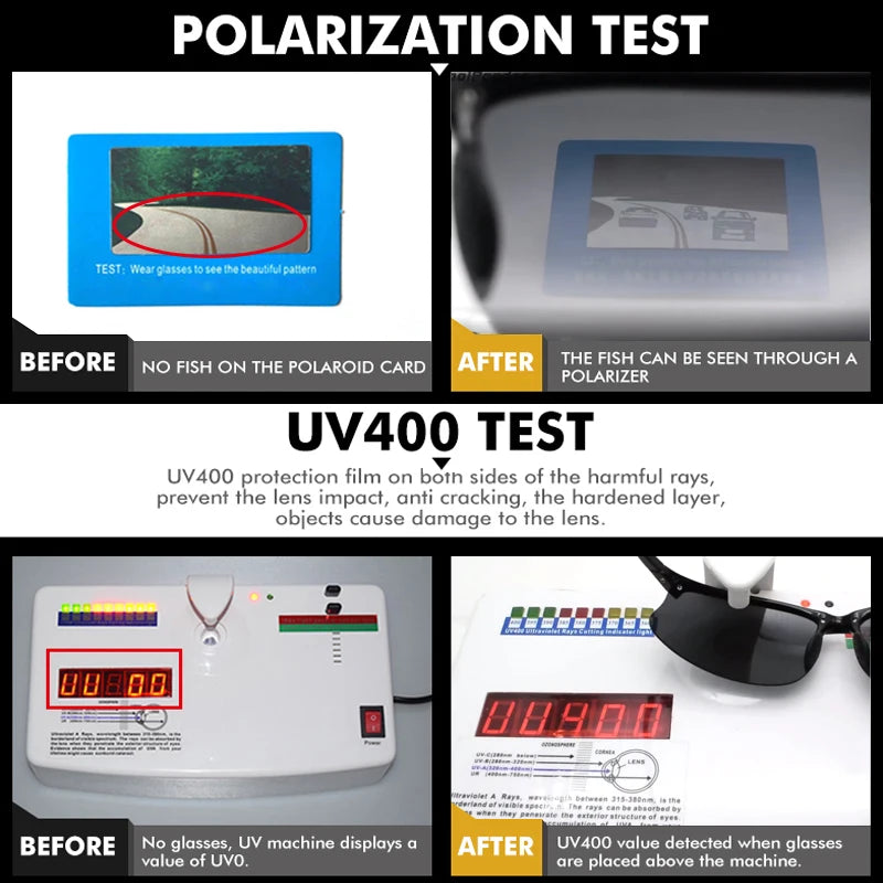 Ultraleichte, polarisierte Sonnenbrille von LIOUMO, Outdoor-Radbrille