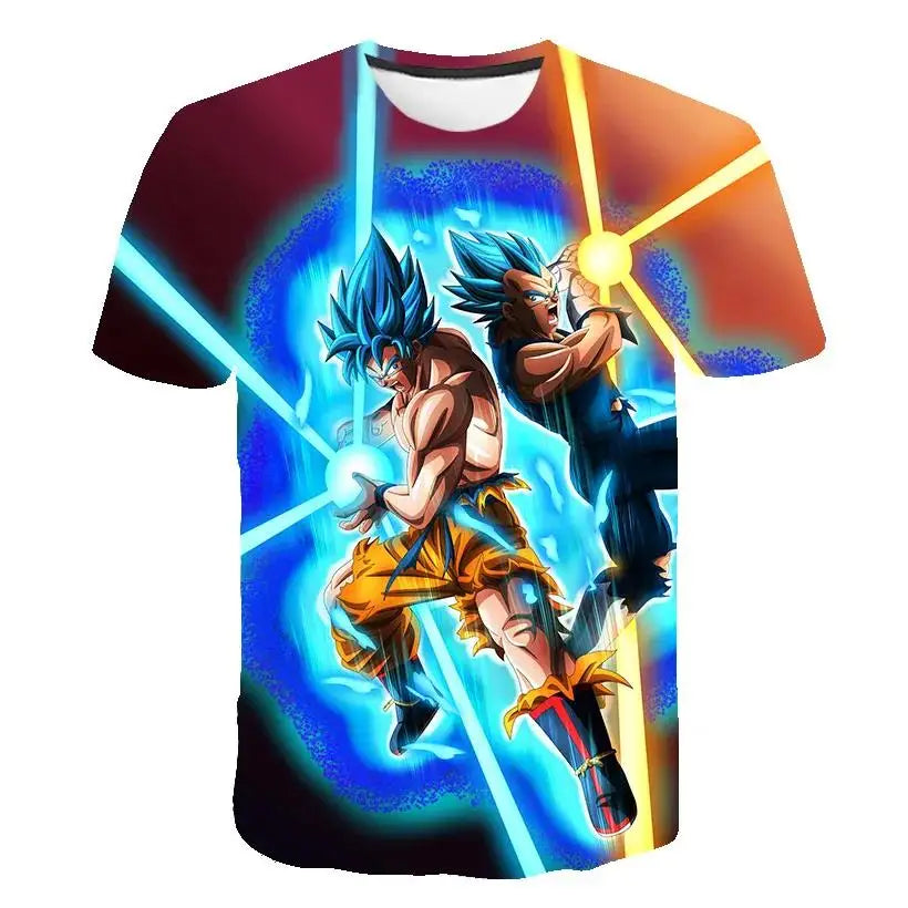 Dragonball T-Shirt mit coolem, auffälligem Motiv, genial für alle Anime und Dragonball Fans