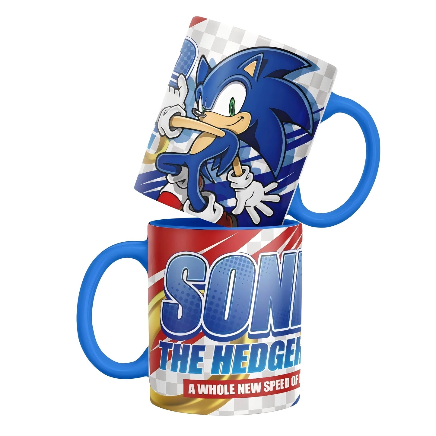 Tasse Anime Cartoon Sonic The Hedgehog Keramik Becher Keramik Becher Kaffee Tasse Kreatives Geschenk Geschenkidee