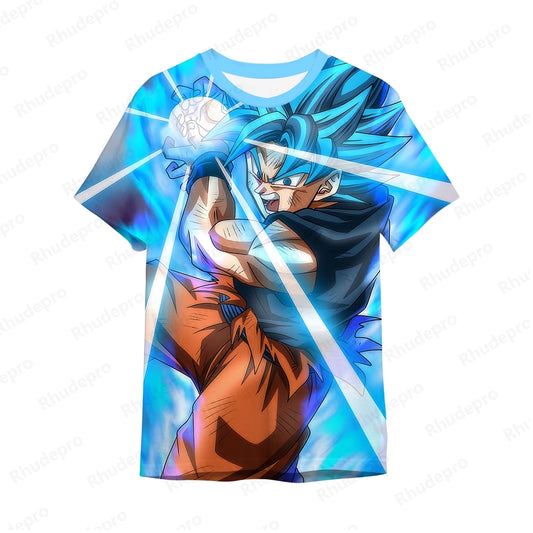Dragonball T-Shirt mit coolem, auffälligem Motiv, genial für alle Anime und Dragonball Fans