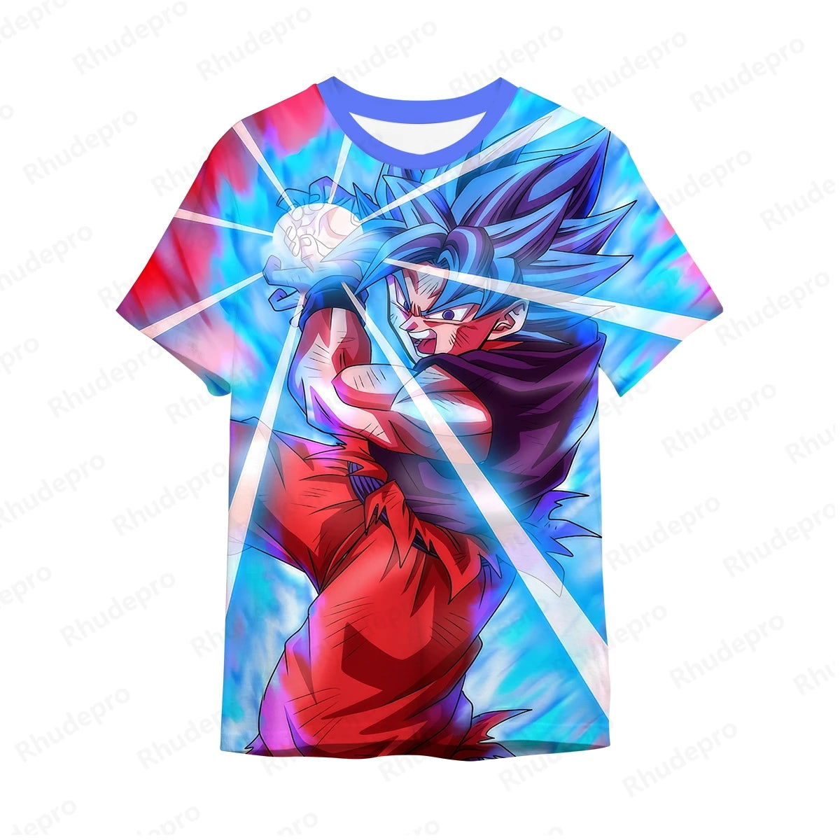 Dragonball T-Shirt mit coolem, auffälligem Motiv, genial für alle Anime und Dragonball Fans