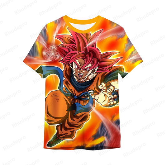 Dragonball T-Shirt mit coolem, auffälligem Motiv, genial für alle Anime und Dragonball Fans