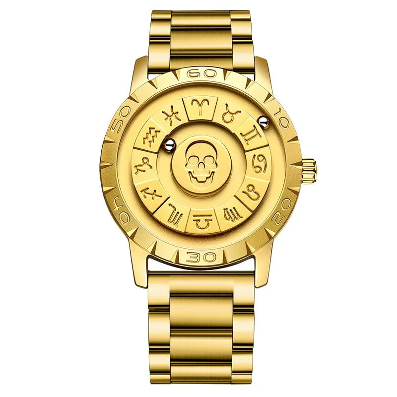 Original FOXBOX Marke Zeiger Magnetische Kugeln Quarz Armbanduhr