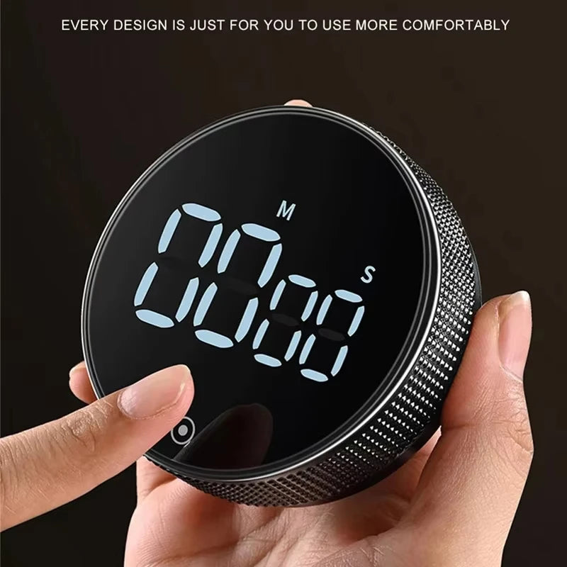 DINRGO magnetic timer clock for kitchen, training and much more