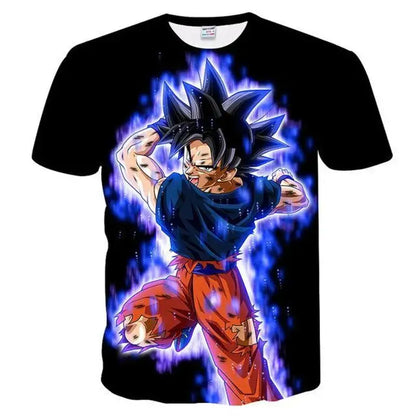 Dragonball T-Shirt mit coolem, auffälligem Motiv, genial für alle Anime und Dragonball Fans