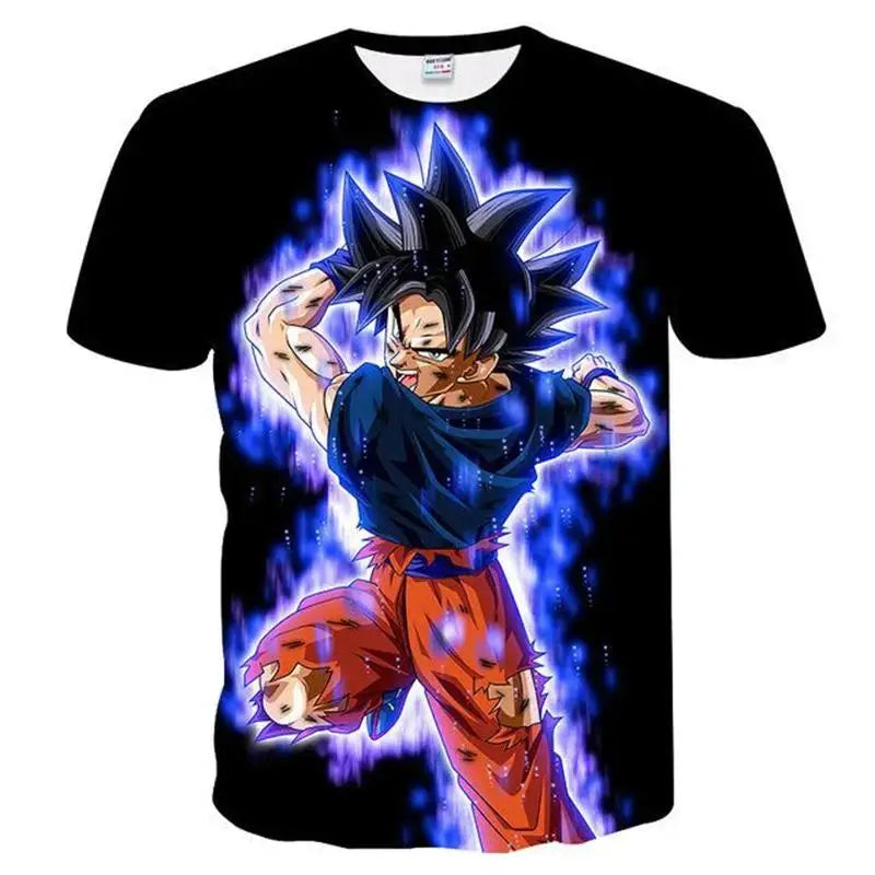 Dragonball T-Shirt mit coolem, auffälligem Motiv, genial für alle Anime und Dragonball Fans