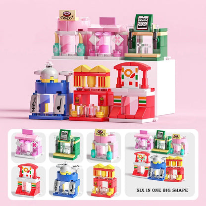 Bausteine Architektur, verschiedene Sets