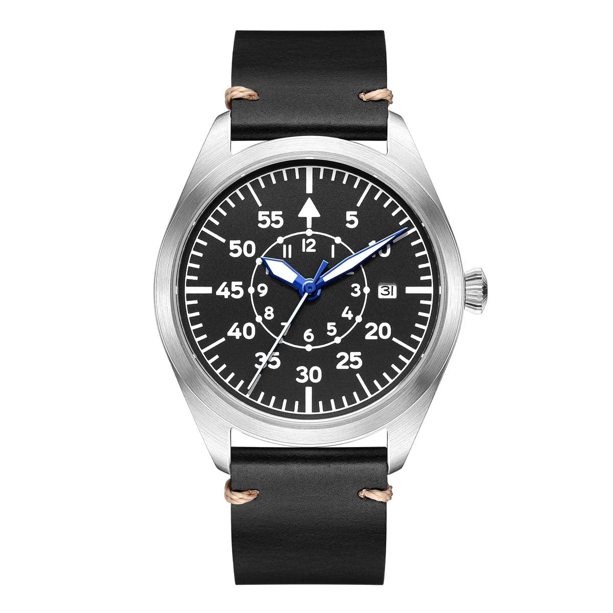 Fliegeruhr Type A / B Piloten Uhr, Automatik, Armbanduhr