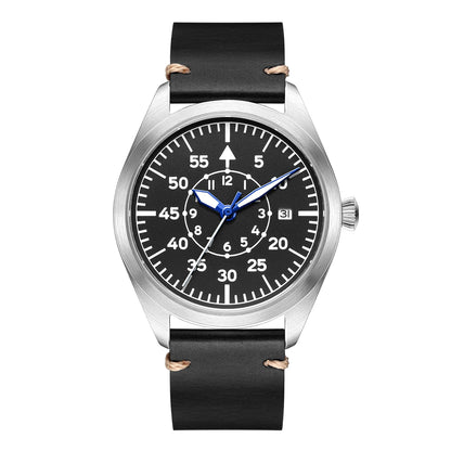 Fliegeruhr Type A / B Piloten Uhr, Automatik, Armbanduhr