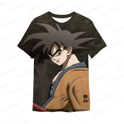 Dragonball T-Shirt mit coolem, auffälligem Motiv, genial für alle Anime und Dragonball Fans