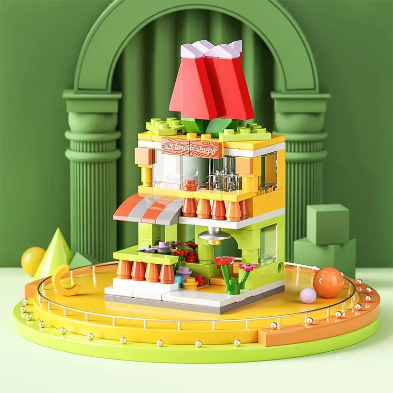 Bausteine Architektur, verschiedene Sets