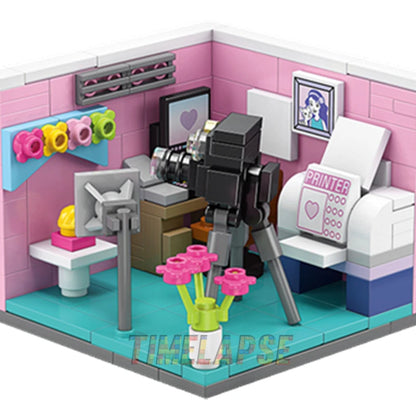 Bausteine Architektur, verschiedene Sets