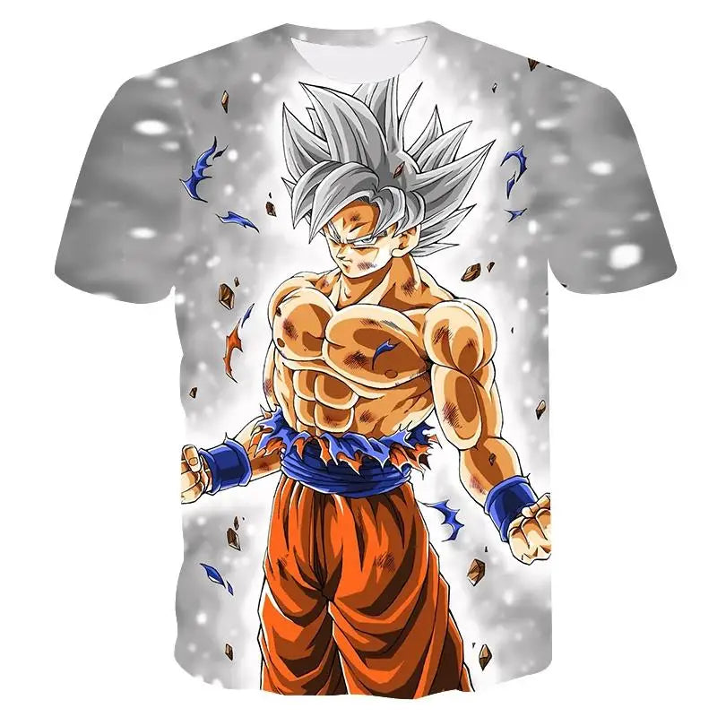 Dragonball T-Shirt mit coolem, auffälligem Motiv, genial für alle Anime und Dragonball Fans
