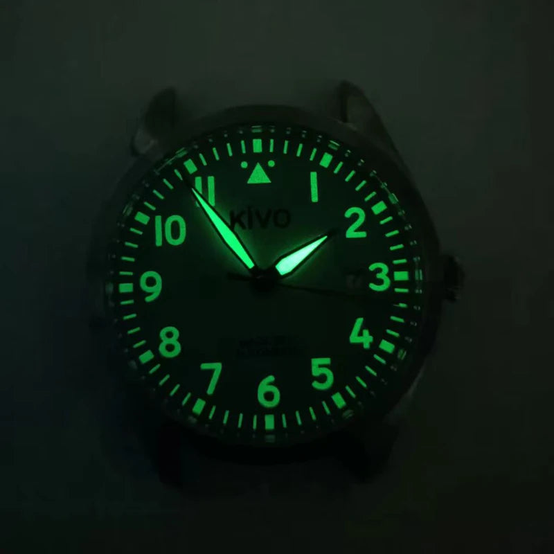 Fliegeruhr Type A / B Piloten Uhr, Automatik, Armbanduhr