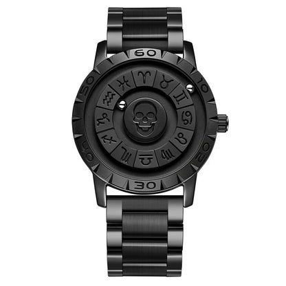 Original FOXBOX Marke Zeiger Magnetische Kugeln Quarz Armbanduhr