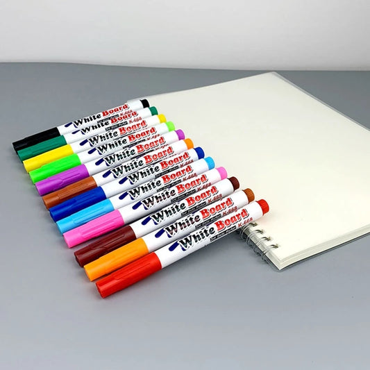 12 Farben Whiteboard Marker löschbar bunte Markierung Stifte für Schule und Büro Whiteboard Tafel