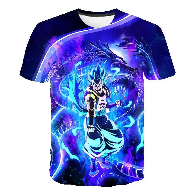 Dragonball T-Shirt mit coolem, auffälligem Motiv, genial für alle Anime und Dragonball Fans