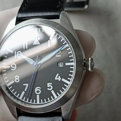 Fliegeruhr Type A / B Piloten Uhr, Automatik, Armbanduhr