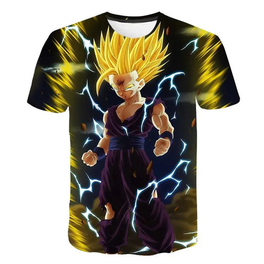 Dragonball T-Shirt mit coolem, auffälligem Motiv, genial für alle Anime und Dragonball Fans