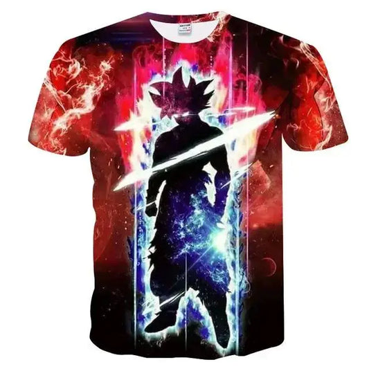 Dragonball T-Shirt mit coolem, auffälligem Motiv, genial für alle Anime und Dragonball Fans