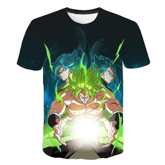Dragonball T-Shirt mit coolem, auffälligem Motiv, genial für alle Anime und Dragonball Fans