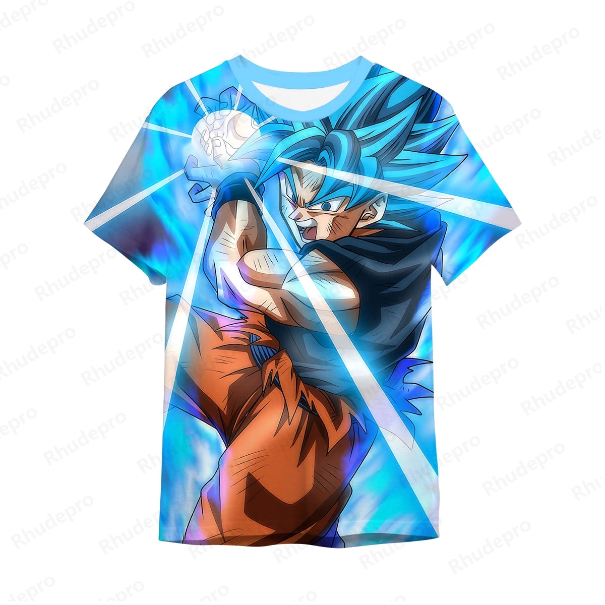 Dragonball T-Shirt mit coolem, auffälligem Motiv, genial für alle Anime und Dragonball Fans