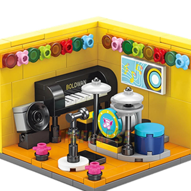 Bausteine Architektur, verschiedene Sets